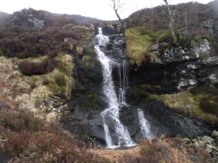 A nice little waterfall on the Burn of Tarsen