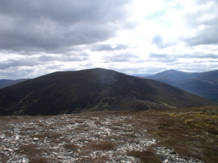Meall a'Bhuacaille from Creagan Gorm
