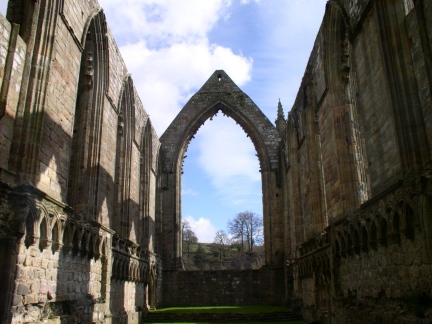 Inside Bolton Abbey