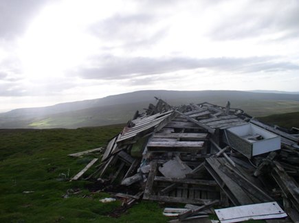Presumably a bonfire was being prepared on Cam West End