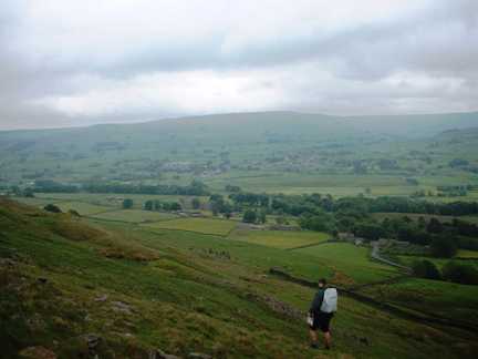 Descending into Wensleydale