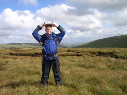 Matt on Blaydike Moss