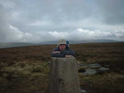 Matt on Firth Fell