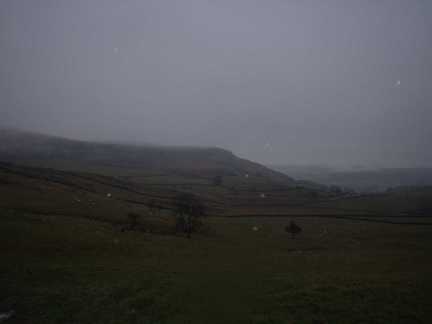 Looking across Crummackdale to Moughton