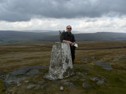 By the trig point on Capplestone Gate