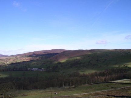 Looking across to South Nab and Carncliff Top