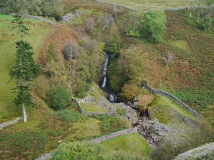 Looking down to Whin Stone Gill