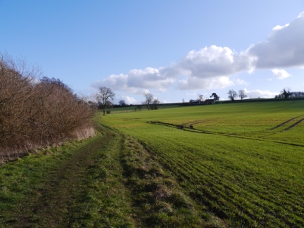 Fields just outside Nunnington