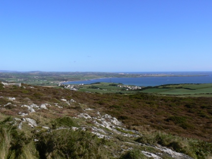 Looking west over Bay ny Carrickey