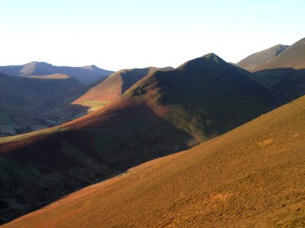 Looking across Rigg Beck to Ard Crags