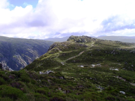 Black Star - the summit of Honister Crag
