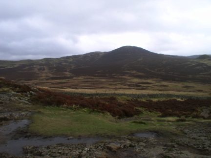 Looking back at Bleaberry Fell