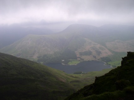 A glimpse of Buttermere