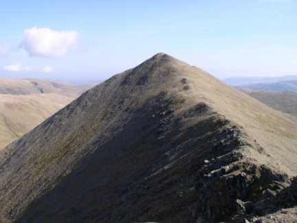 Catstye Cam from the bottom of Swirral Edge