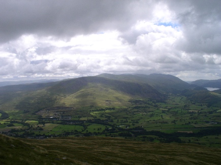 Clough Head and the Helvellyn Range
