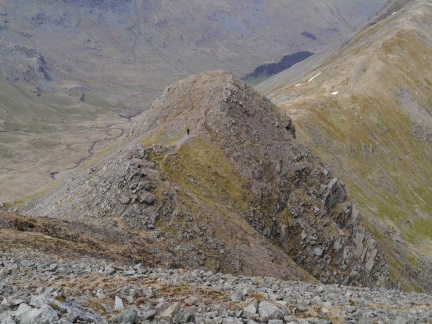 Looking down on Cofa Pike