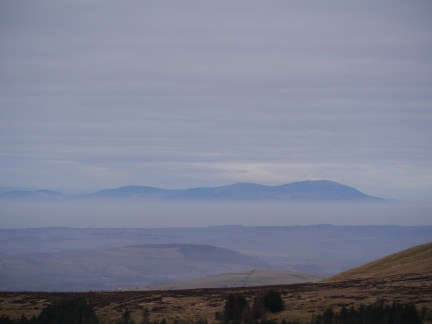 Looking across the Solway Firth towards Criffel