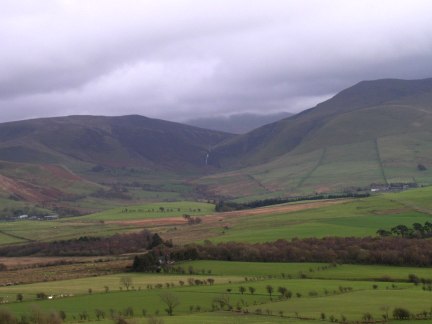 A glimpse of Whitewater Dash between Bakestall and Little Calva