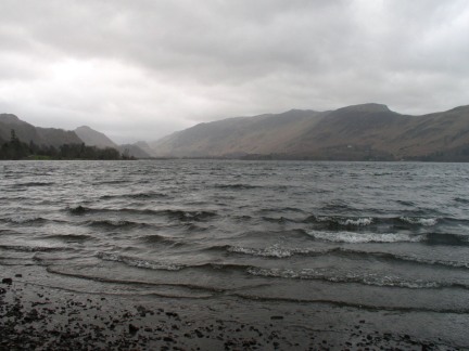 A choppy looking Derwent Water