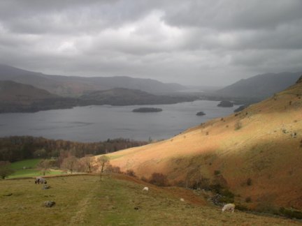 Derwent Water from above Ashness Gill