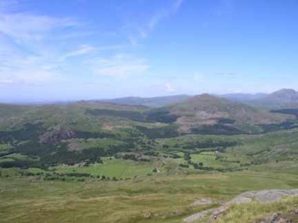 Harter Fell and the Duddon Valley