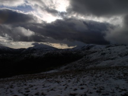 Cloud over the Eastern Fells