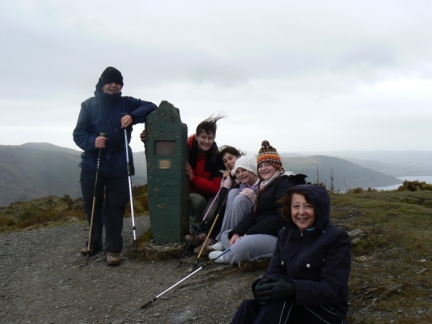 Group shot on the top of The Dodd