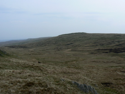 Looking back at Harrop Pike from Tarn Crag