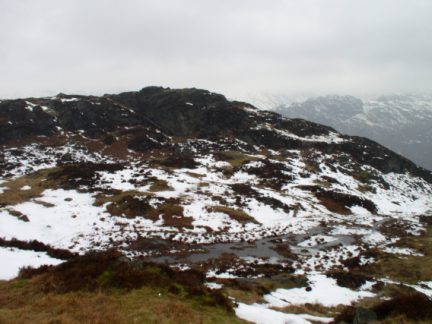 Holme Fell from the top of Ivy Crag