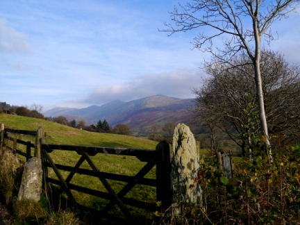 The Ill Bell ridge from the top of Ing Lane