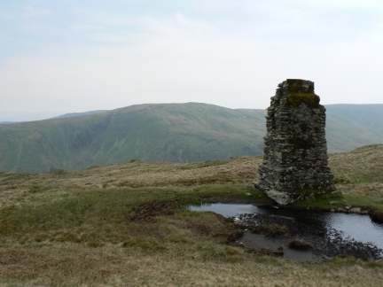 Kentmere Pike from the stone tower on Tarn Crag