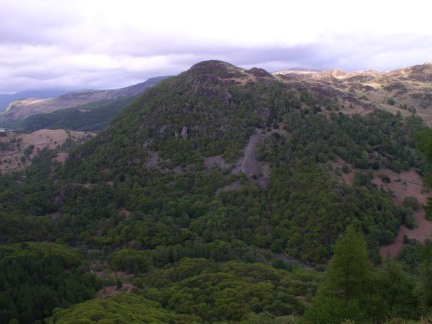Looking across Borrowdale to King's How