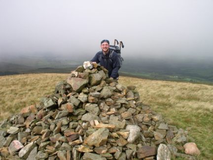 On the summit of Grike
