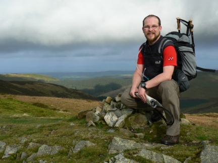 On the summit of Whinlatter