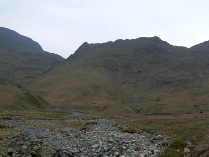 Looking back at Rossett Pike