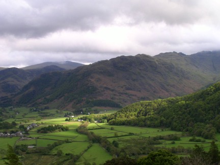 Rosthwaite Fell from Castle Crag
