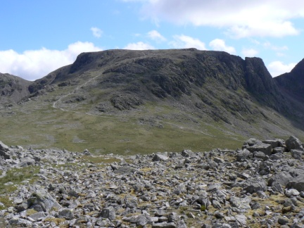 Scafell Pike from Lingmell