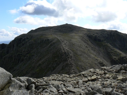 Scafell Pike from Broad Crag