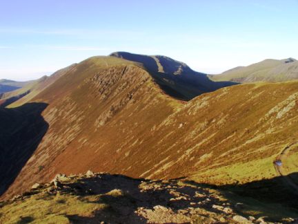 The ridge to Scar Crags