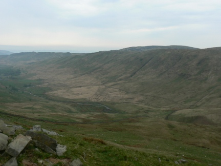 Looking across Borrowdale to The Forest