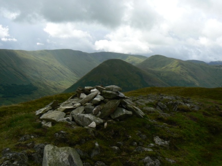 The top of Beda Fell looking towards The Nab