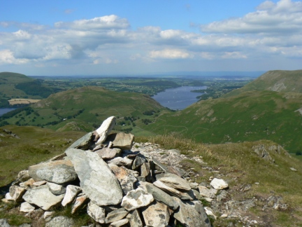 The top of Beda Head looking towards Ullswater