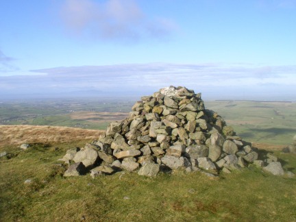 The large cairn on Brae Fell
