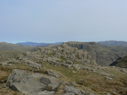The top of Cold Pike