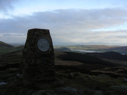 The top of Gowbarrow Fell