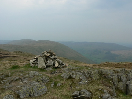 The top of Grey Crag