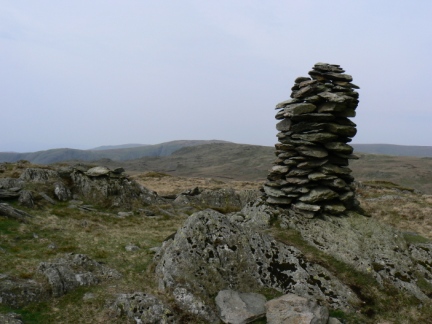 The top of Harrop Pike