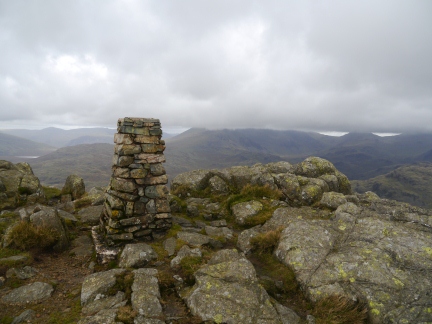 The top of Harter Fell