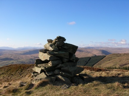 The top of Mabbin Crag