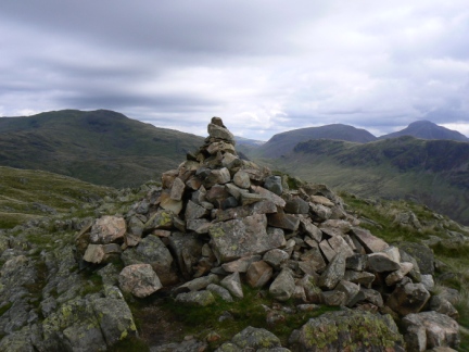 The top of Middle Fell